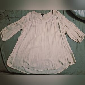Torrid Cream Blouse for Women